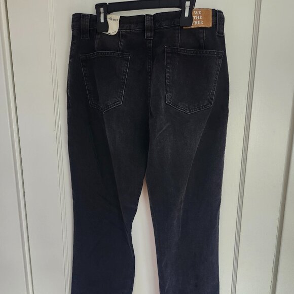 New w/o Tags Free People CRVY Siren Low-Rise Straight Jeans, Size 29 - Picture 4 of 5